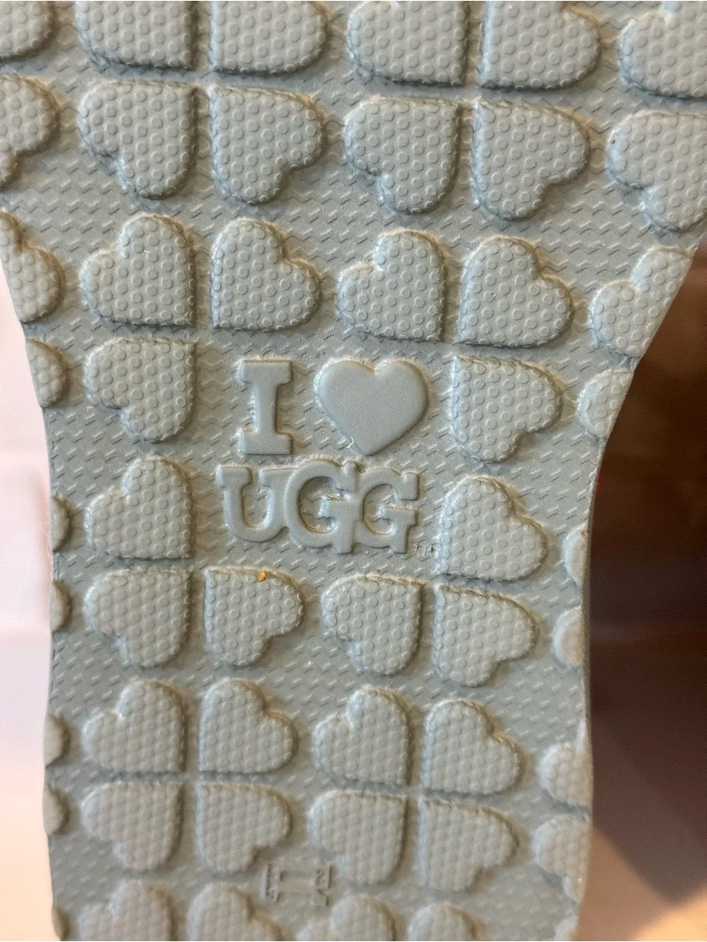 UGG Australia I love UGG kisses women's short pull-on floral boots Green Sz 9